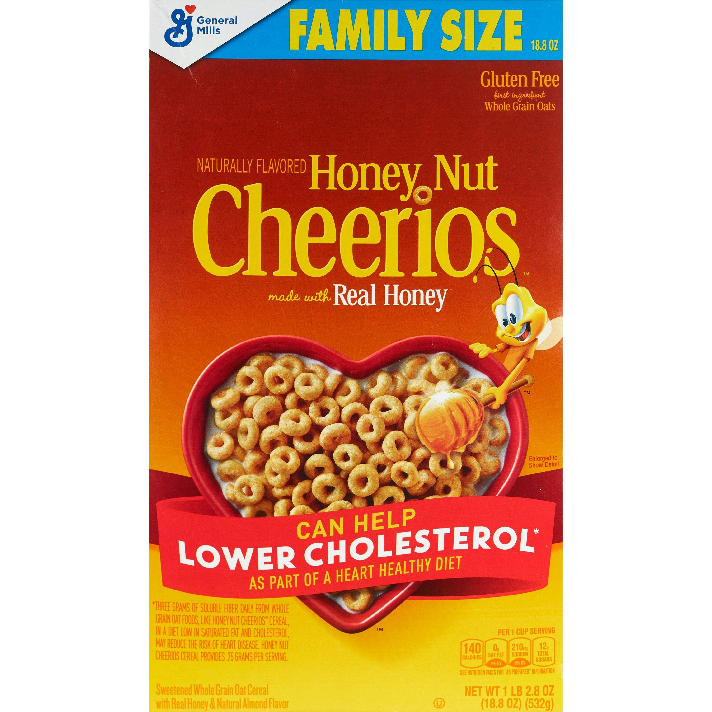 2 Honey Nut Cheerios Cereal Boxes
