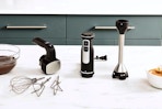 Lifestyle image of the Ninja Foodi Hand Mixer in kitchen setting