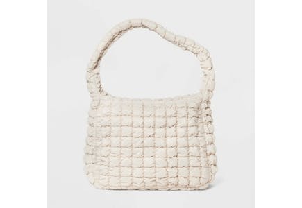 Wild Fable Puffer Hobo Shoulder Bag
