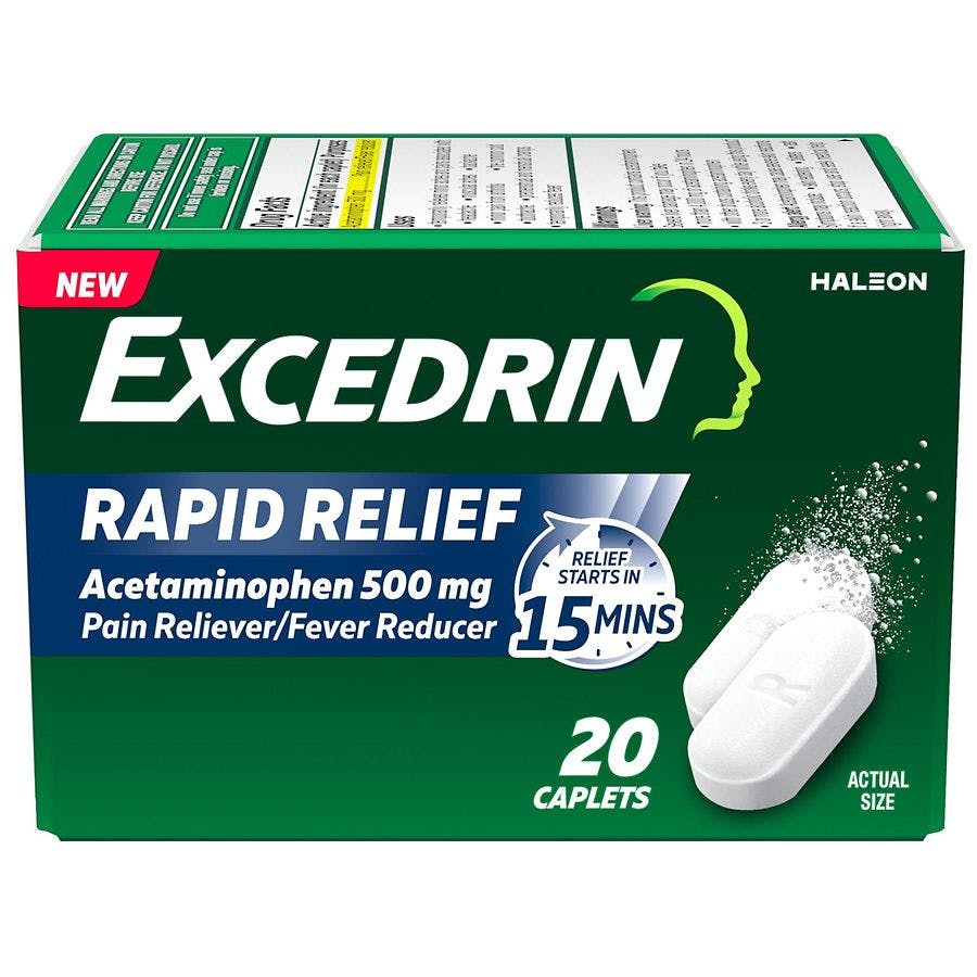 Excedrin Rapid Relief Caplets