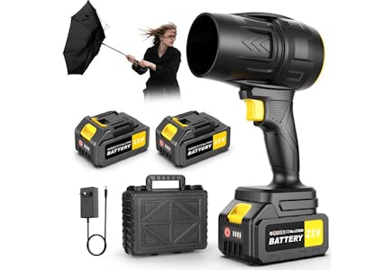 Battery-Powered Handheld Leaf Blower