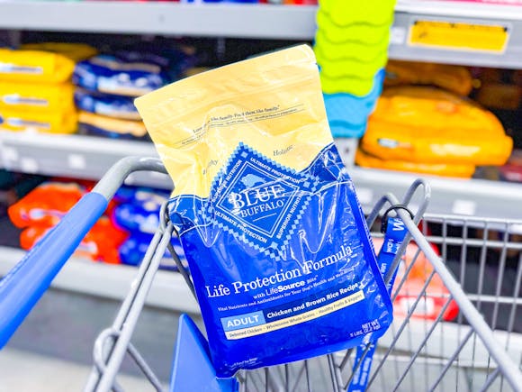 5-Pound Bag of Blue Buffalo Dog Food, $7.98 at Walmart (Reg. $15.48)