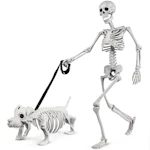 Skeleton Halloween Decoration Set