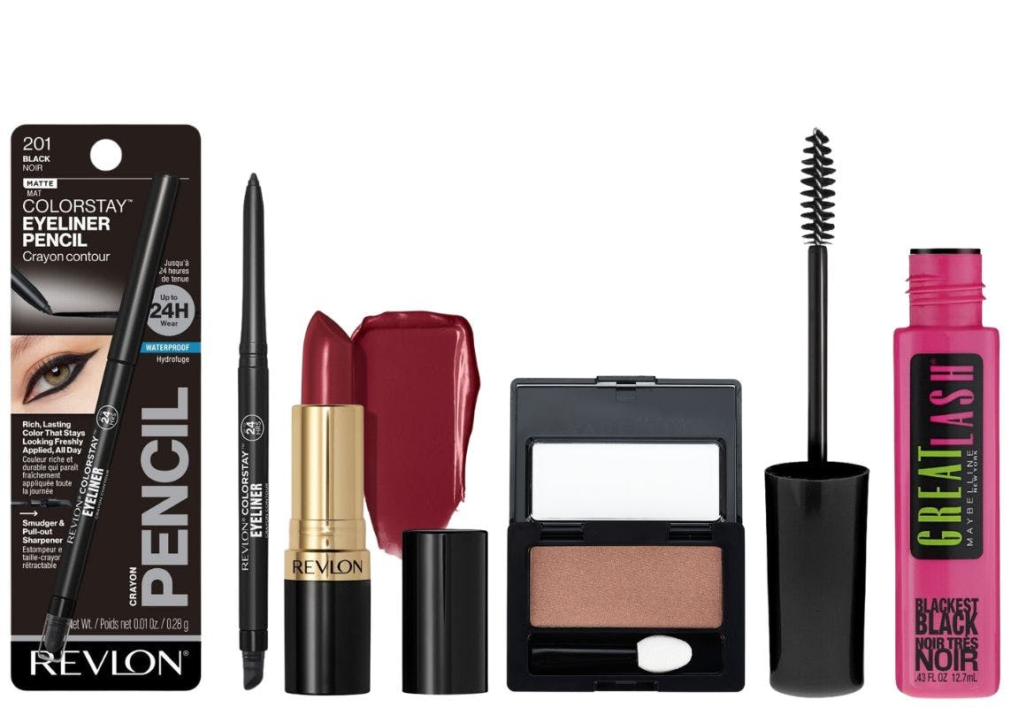 2 Maybelline + 2 Revlon