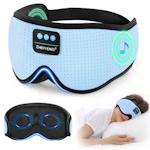 Sleep Mask with Bluetooth Headphones