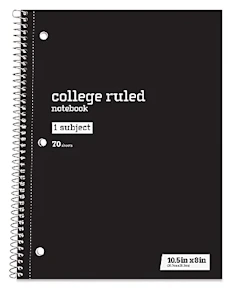 Spiral Notebook