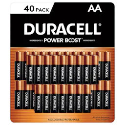 Duracell Batteries 40-Pack
