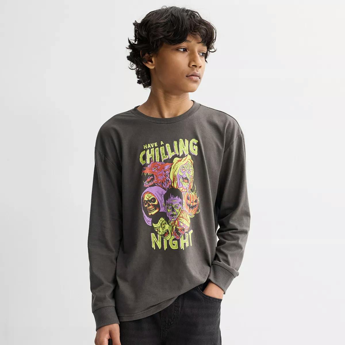 Kids' 8-20 Long Sleeve Graphic Tee
