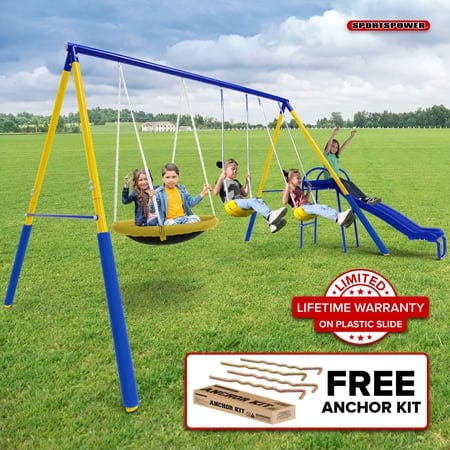 Sportspower Super Saucer Swing Set