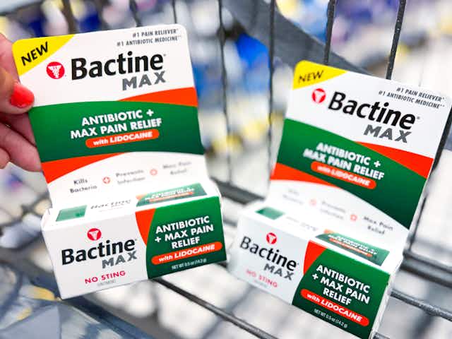 Bactine Max Pain Relief Ointment, Only $0.34 at Walgreens card image