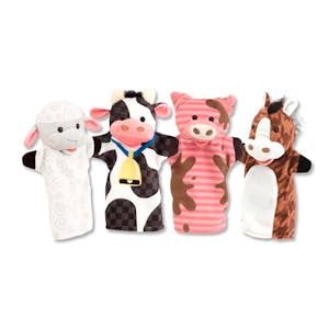 Melissa & Doug Farm Hand Puppets