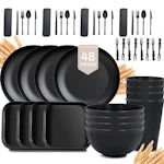 Wheat Straw Dinnerware Set