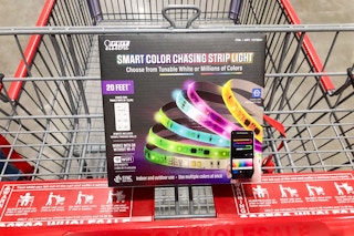 costco feit electric 20 ft smart color chasing strip light