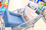 aldi cat items in shopping cart