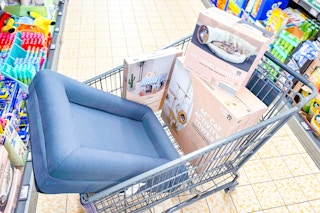 aldi cat items in shopping cart