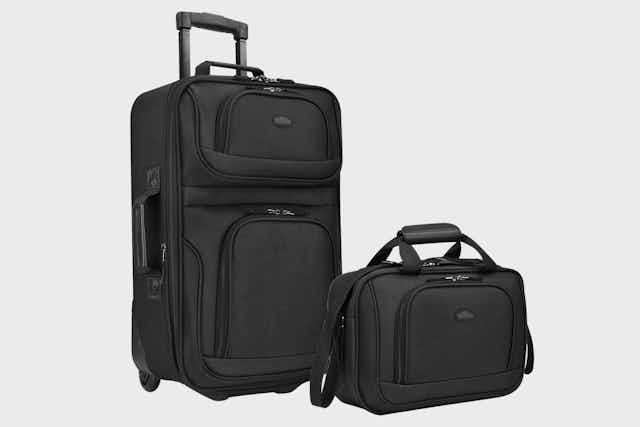 Carry-On Luggage Set, Only $34.80 on Amazon (Reg. $69.99) card image