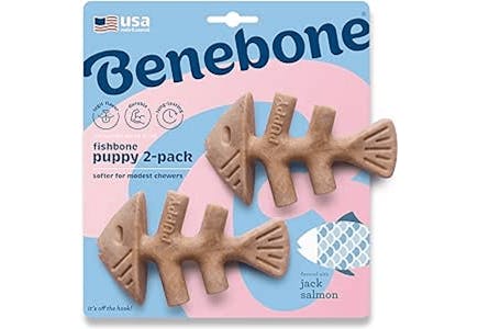 Benebone Fishbone Dog Chew Toys