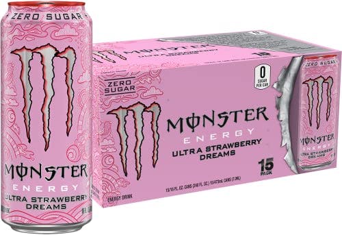 Monster Ultra Energy Drinks 15-Pack