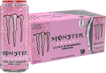 Monster Ultra Energy Drinks 15-Pack