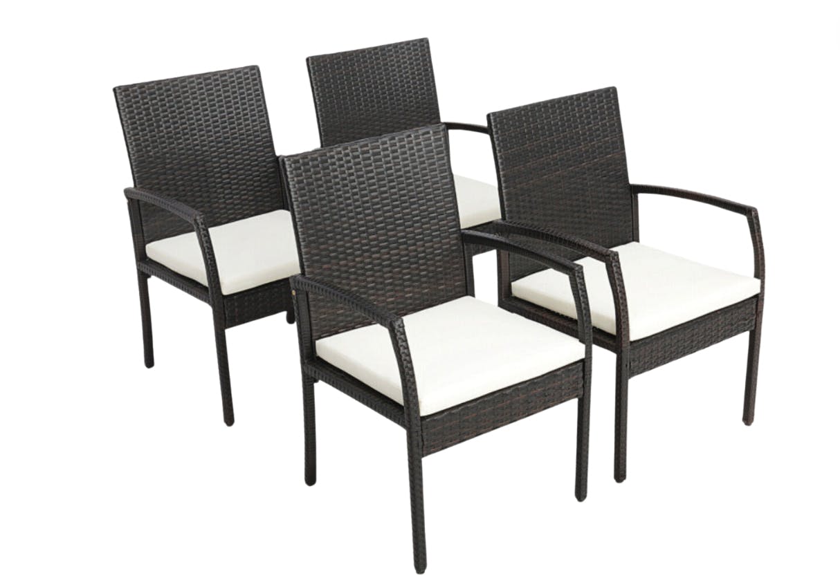 Patio Dining Armchair Set