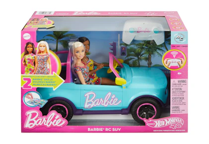 Hot Wheels Barbie RC SUV