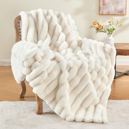 Faux Fur Throw Blanket