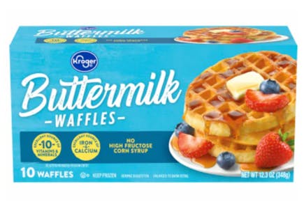 Kroger Frozen Waffles