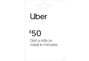 Uber $50 Gift Card