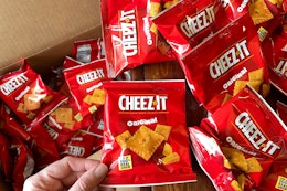 Bulk Snack Boxes, Starting at $8.38 on Amazon — Kellogg's, Cheez-it, More card image