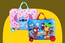 Walmart kids' character ride-on luggages