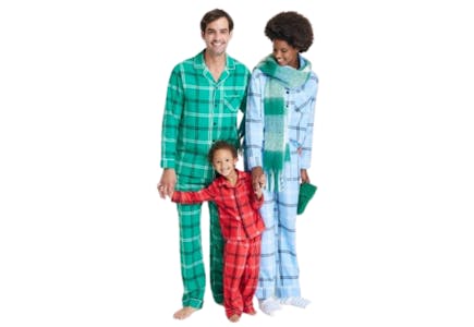 Colorful Plaid Pajamas