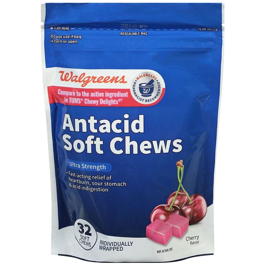 2 Walgreens Antacid Packs