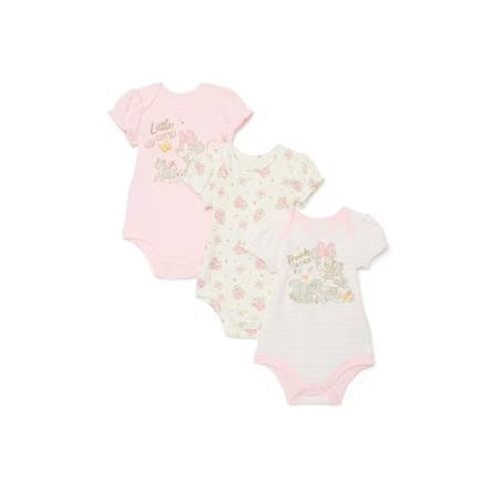Minnie Mouse Kids' Bodysuit 3-Pack