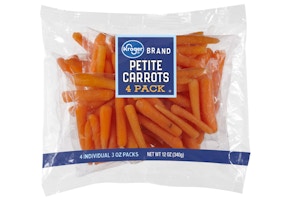 Kroger Carrots Snack Packs