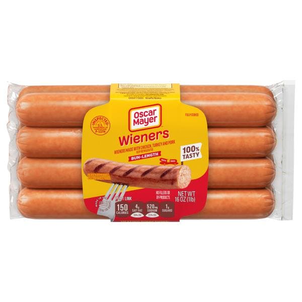 2 Oscar Mayer Hot Dogs