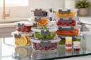 Walmart glass food storage container set