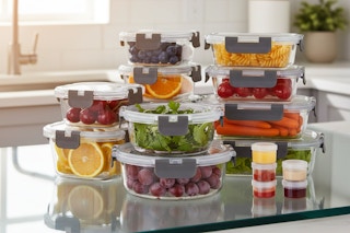 Walmart glass food storage container set