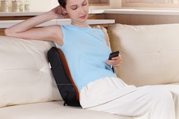 $100 Heated Back Massager, Now Only $39.99 With Amazon Discounts card image