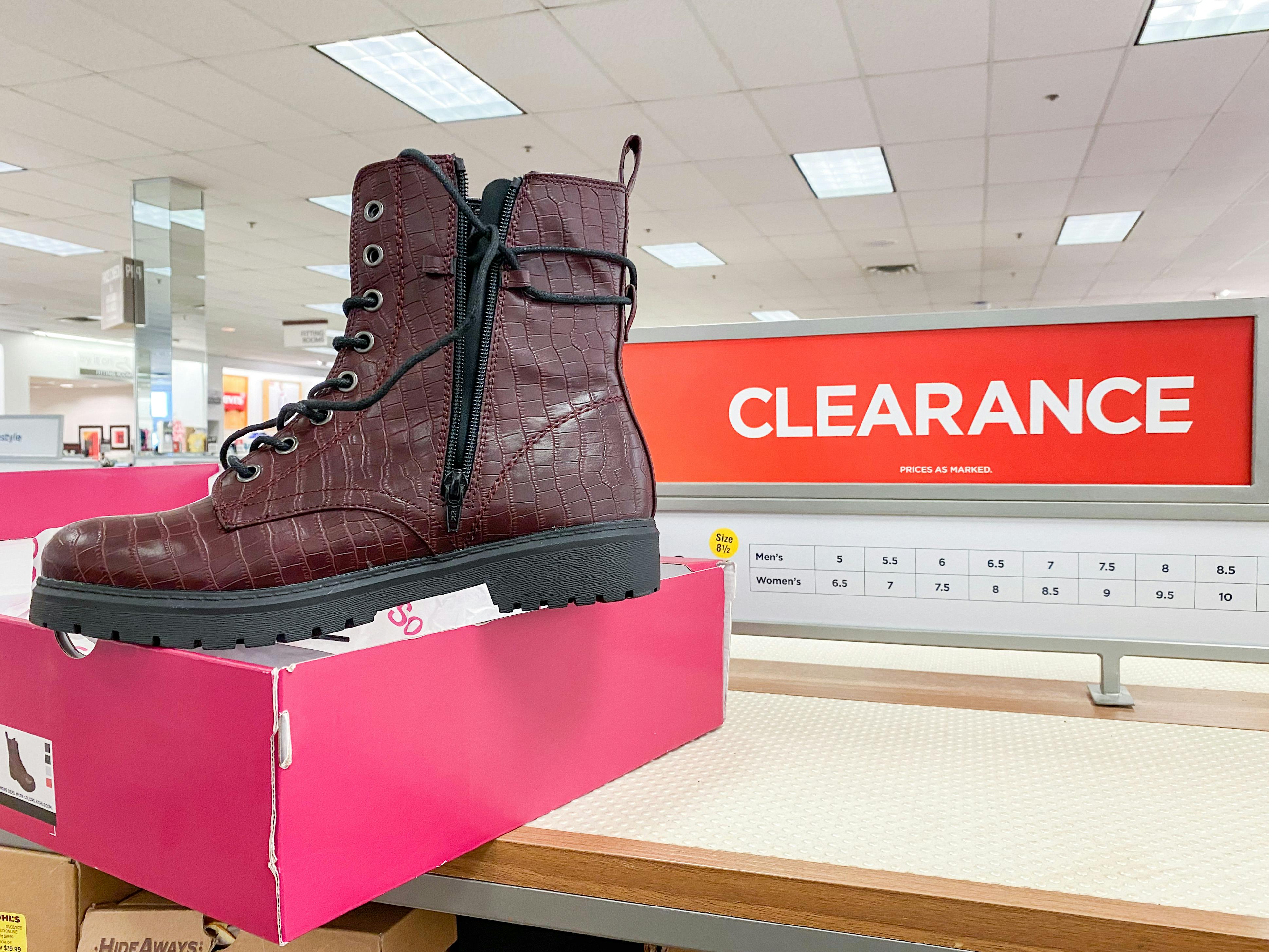 Shop Kohl's Women's Boots On Sale