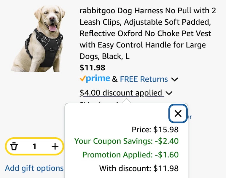 Dog Harness cart