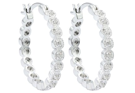 Jaclyn Smith Moissanite Earrings