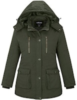 Women's Plus Size Utility Coat