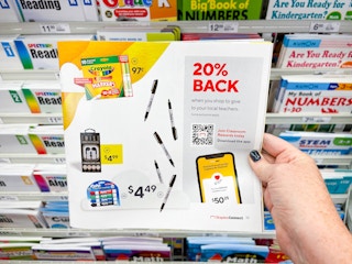 classroom rewards in coupon book in classroom aisle