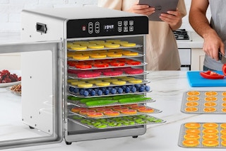 a food dehydrator on a counter