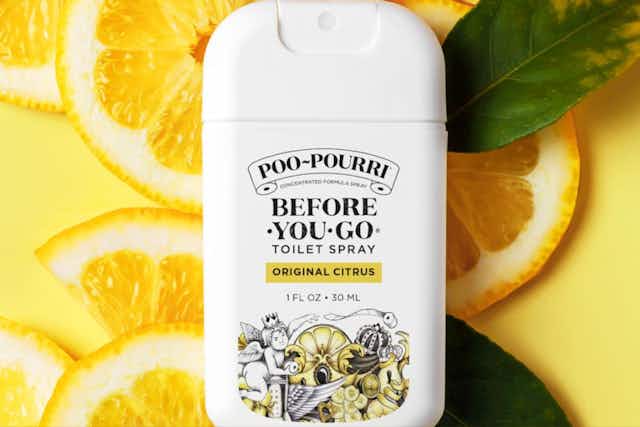 Poo-Pourri Before-You-Go Toilet Spray, as Low as $3.56 on Amazon card image
