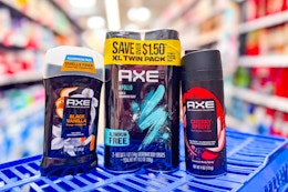 AXE Deodorants, Up to $5 Off With New Deals at Walmart, Walgreens, and More card image