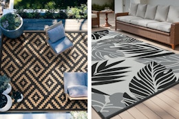 walmart outdoor area rugs collage