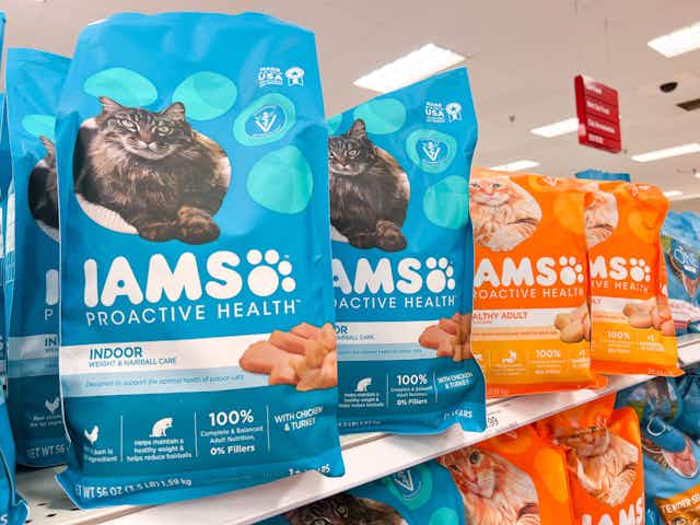 Iams Cat Food, as Low as $8.24 With Coupon Stack on Amazon card image