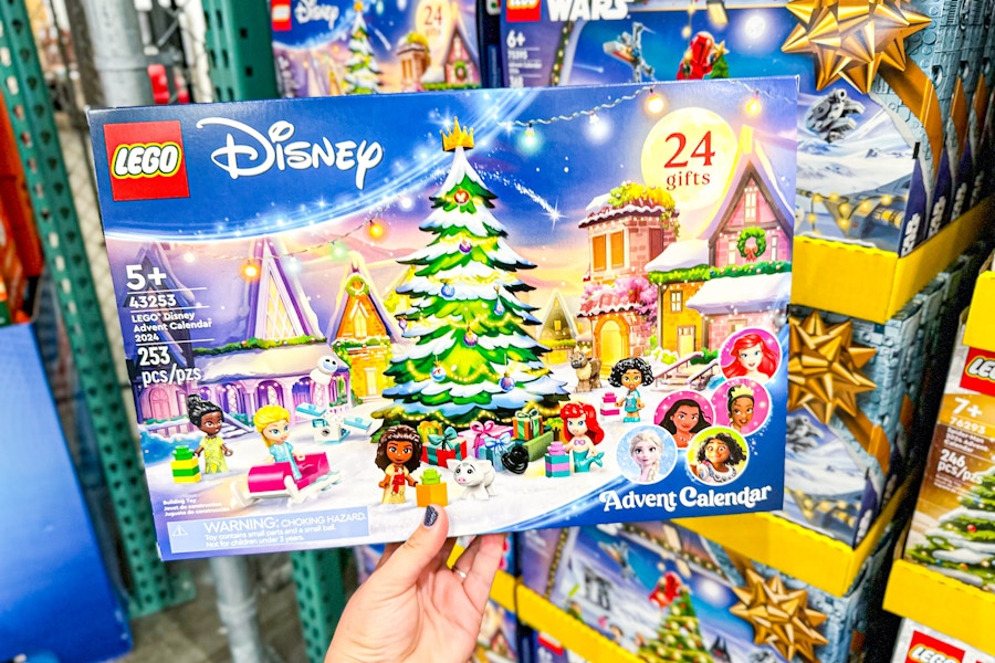 costco lego disney advent calendar handheld