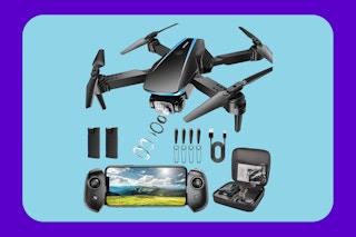 Mini Drone with Camera with features on template